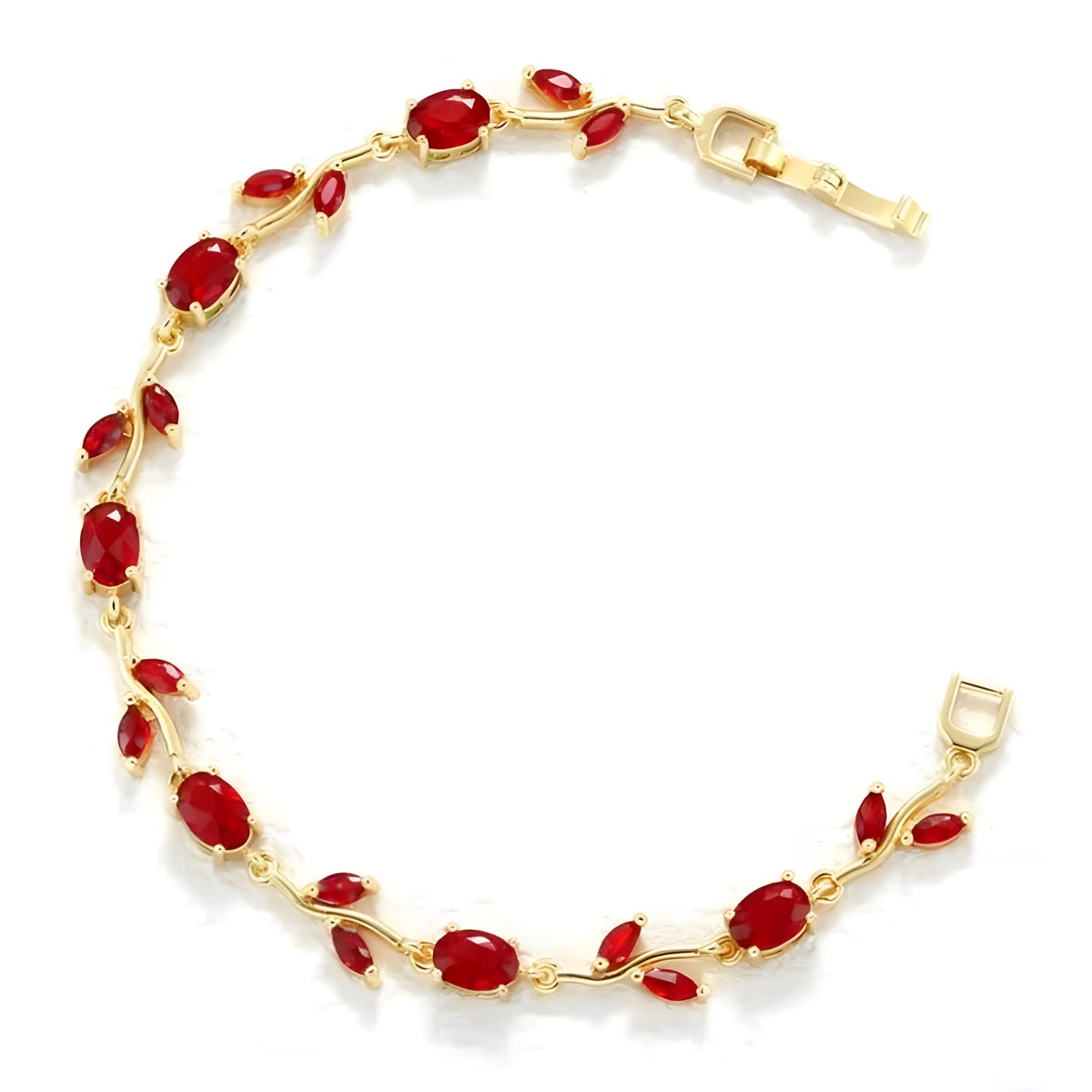 18K Gold Plated Tulip Bracelet