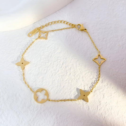 18K Gold Plated L7 Bracelet