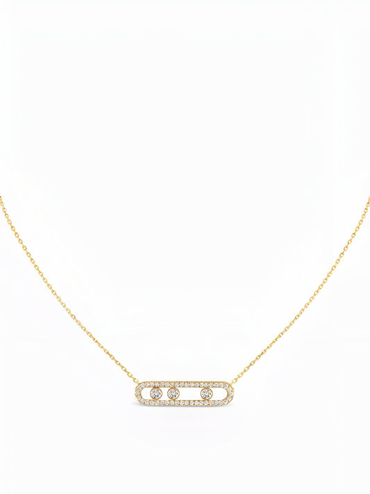 18K Gold Plated Messika Necklace