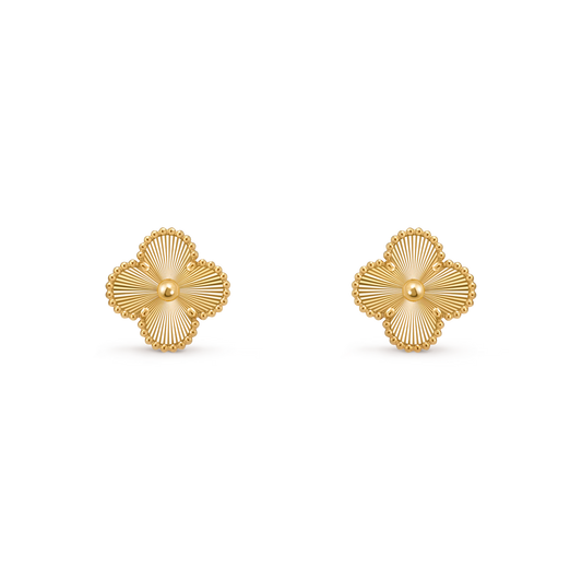 18K Gold Plated VC Earrings
