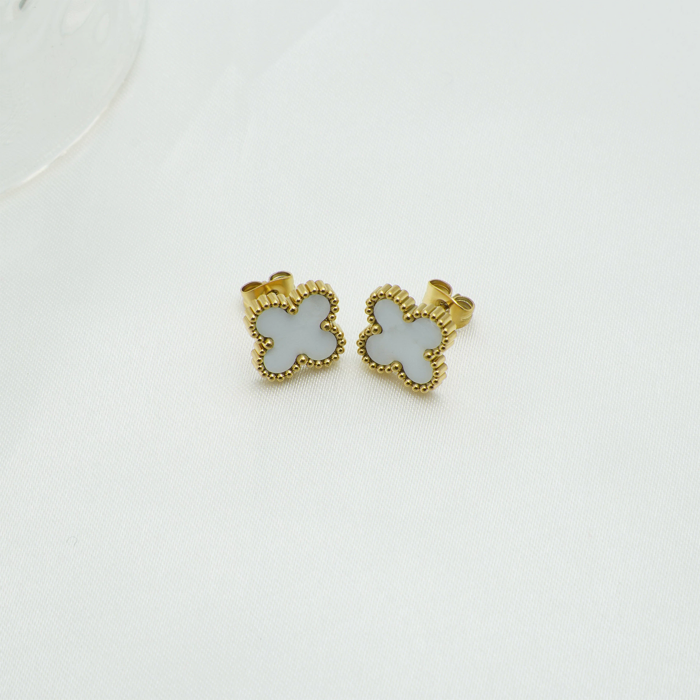 18K Gold Plated VC Earrings