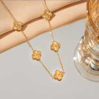18K Gold Plated VC Chain Necklace
