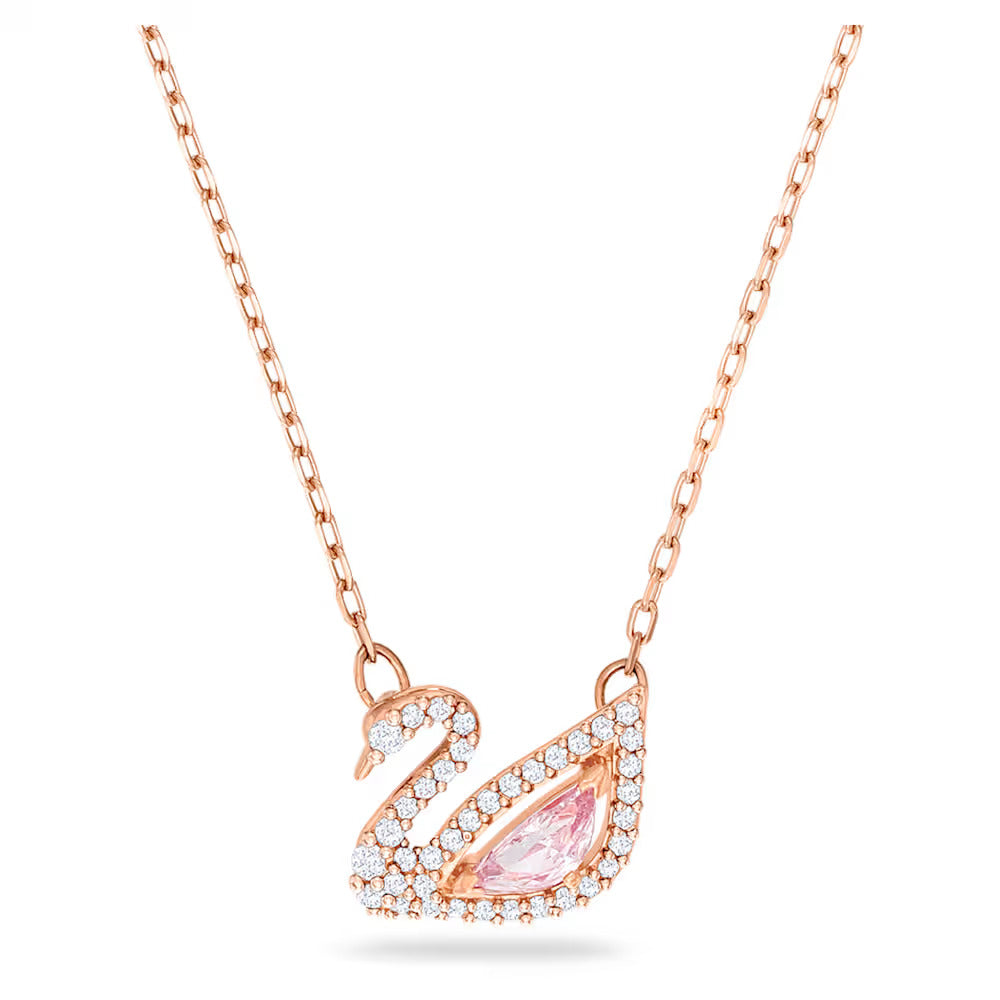 18K Gold Plated Swan Necklace